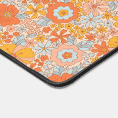 Oranje retrorventilator bureaumat (Hoek)