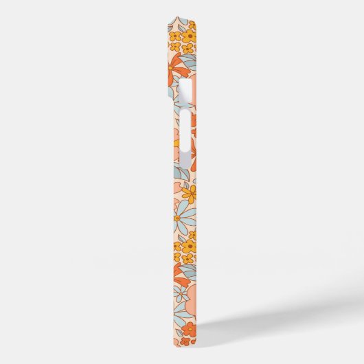 Oranje retrorventilator Case-Mate iPhone case (Achterkant / Links)