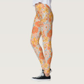 Oranje retrorventilator leggings (Links)