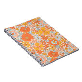 Oranje retrorventilator notitieboek (Rechterzijde)