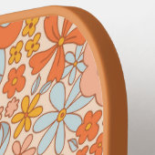 Oranje retrorventilator pickleball paddle (Links Detail)