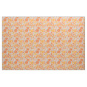 Oranje retrorventilator stof (Fat Quarter)