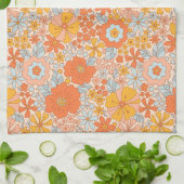 Oranje retrorventilator theedoek (Gevouwen)