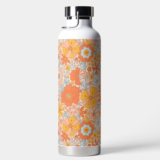 Oranje retrorventilator waterfles (Rechts)