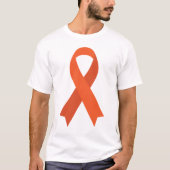 Oranje Ribbon ADHD MS Awareness T-shirt (Voorkant)