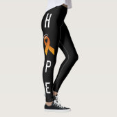 ORANJE RIBBON HOPE LEGGINS VAN OASOTA LEGGINGS (Rechts)