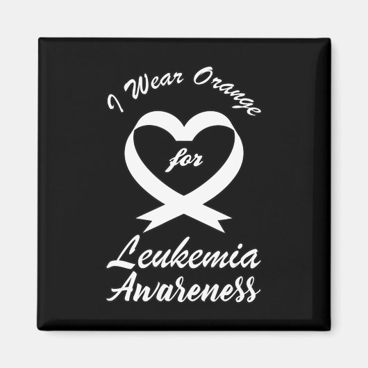 oranje Ribbon Warrior Fig Magneet (Voorkant)