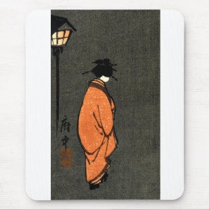 Oranje Robed Geisha Muismat