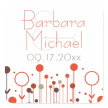 Oranje rode eenvoudige hoofddop modern