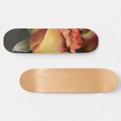 Oranje, rode en gele rozen persoonlijk skateboard (Horizontaal)