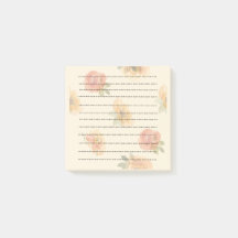 Oranje rode Floral Post