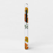 Oranje Rode Klaproos Bloem Patroon Meisjes Case-Mate iPhone Case (Achterkant/links)