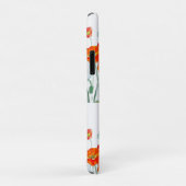 Oranje Rode Klaproos Bloem Patroon Meisjes Case-Mate iPhone Case (Achterkant/rechts)