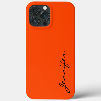 Oranje-rode kleur achtergrond Case-Mate iPhone case