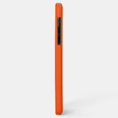 Oranje-rode kleur achtergrond Case-Mate iPhone case (Achterkant/links)