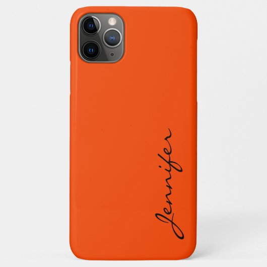 Oranje-rode kleur achtergrond Case-Mate iPhone case (Achterkant)