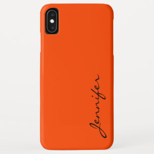 Oranje-rode kleur achtergrond Case-Mate iPhone case