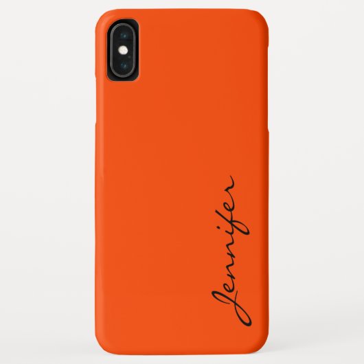 Oranje-rode kleur achtergrond Case-Mate iPhone case (Achterkant)