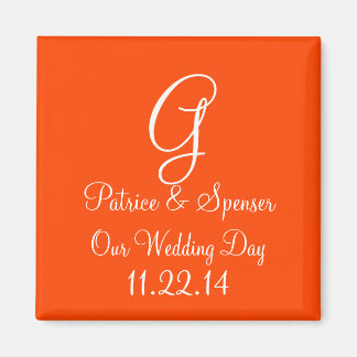 Oranje rode kleur voor high-end zwart-wit magneet