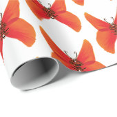 Oranje rode maffiakoorten met Jouw naam Cadeaupapier (Rol Hoek)