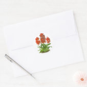 Oranje rode orchidee ventilator_GC - Sticker (Envelop)