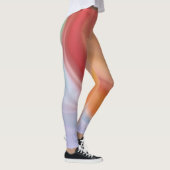 Oranje rode paarse groene leggings voor vloeiende  (Rechts)