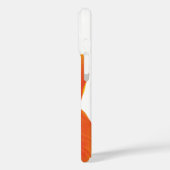 Oranje rode papavervlinder met Jouw naam Case-Mate iPhone Case (Achterkant / Links)