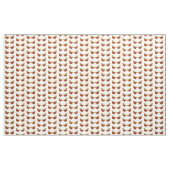 Oranje rode vlinders Waterverf kunststof Stof (Yard (91,4 cm))