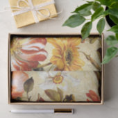  oranje rode vogel met rode vogel tissuepapier (Geschenk)