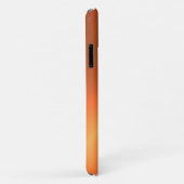 Oranje Roest Glans Case-Mate iPhone Case (Achterkant/rechts)