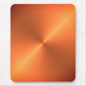 Oranje Roest Glans Muismat (Voorkant)