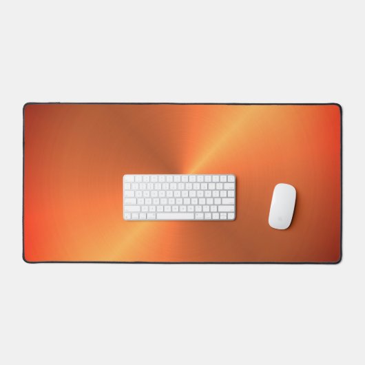Oranje roestglans bureaumat (Keyboard & Muis)