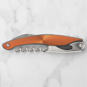 Oranje roestglans kurkentrekker (Achterkant)