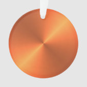 Oranje roestglans ornament (voorkant)