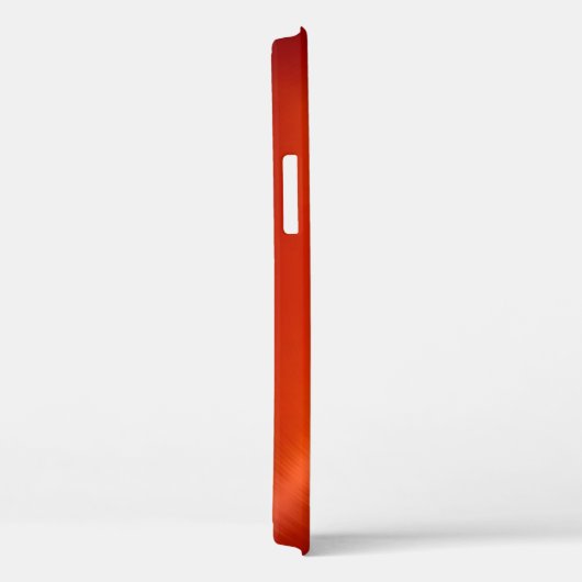 Oranje Roestvrij staal Metaalkijk Case-Mate iPhone Case (Achterkant / Rechts)