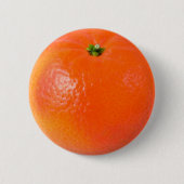 Oranje Ronde Button 5,7 Cm (Voorkant)