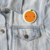 Oranje Ronde Button 5,7 Cm (In situ)