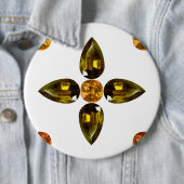 Oranje Ronde Button 6,0 Cm (In situ)