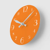 Oranje Ronde Klok (Hoek)