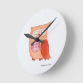 Oranje Ronde Klok (Hoek)