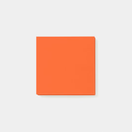 Oranje Rood Eenvoudig 7,5 cm x 7,5 cm Post-it® Notes