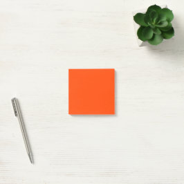 Oranje Rood Eenvoudig 7,5 cm x 7,5 cm Post-it® Notes