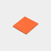 Oranje Rood Eenvoudig 7,5 cm x 7,5 cm Post-it® Notes (Schuin)