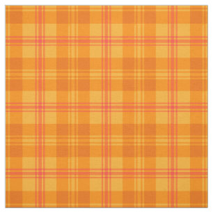 Oranje, rood en geel patroonpatroon stof