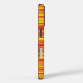 Oranje Rood Gele Strepen Case-Mate iPhone Case (Achterkant / Rechts)