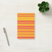Oranje Rood Gele Strepen Post-it® Notes (Kantoor)