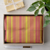 Oranje Rood Gele Strepen Tissuepapier (Geschenk)