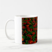 Oranje rood landschap koffiemok (Links)