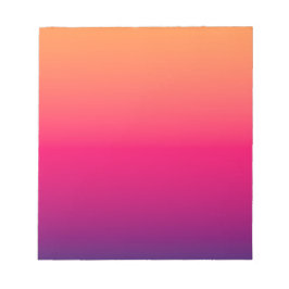 Oranje Rood Paarse Kleur Notitieblok