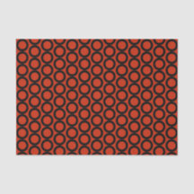 Oranje Rood Zwart Patroon